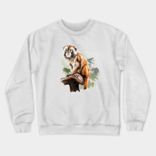 Squirrel Monkey Crewneck Sweatshirt